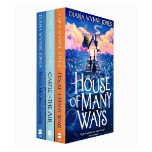 Land of Ingary Trilogy Howl's Moving Castle Complete Series 3 Books Collection Set (Howl's Moving Castle, Castle in the Air & House of Many Ways)