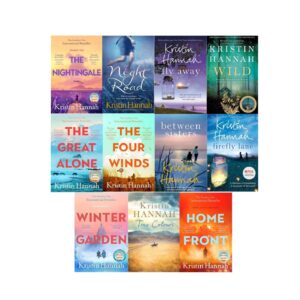Kristin Hannah 11 Books Collection Set (The Nightingale, The Four Winds, The Great Alone, Winter Garden, Home Front, Wild and more)