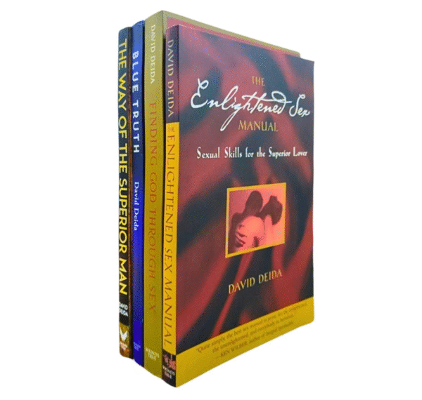 David Deida 4-Book Collection: The Way of the Superior Man, Finding God Through Sex, The Enlightened Sex Manual, and Blue Truth