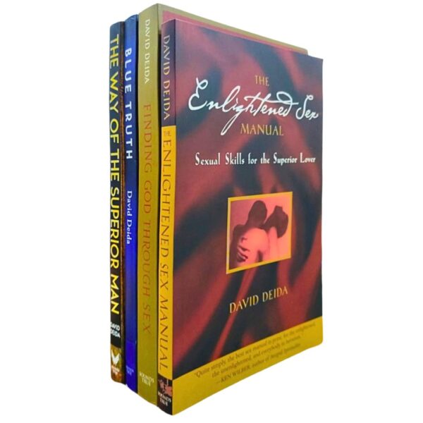 David Deida 4-Book Collection: The Way of the Superior Man, Finding God Through Sex, The Enlightened Sex Manual, and Blue Truth