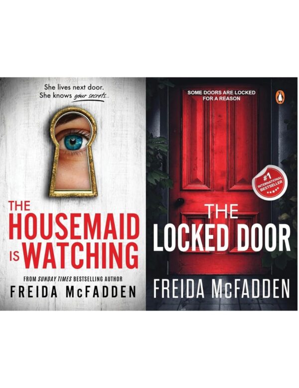 Freida McFadden Thriller Series 10 Books Collection Set (The Housemaid, The Housemaid's Secret, Housemaid Is Watching, Never Lie, Coworker, Locked Door, Teacher, Inmate, The Crash and Boyfriend) - Image 3