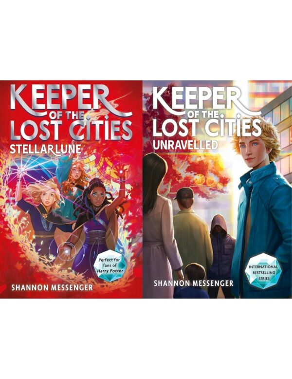 Keeper of the Lost Cities 2 Book Collection Set (Stellarlune 9 and Unraveled 9.5)