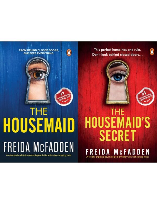 Freida McFadden Thriller Series 10 Books Collection Set (The Housemaid, The Housemaid's Secret, Housemaid Is Watching, Never Lie, Coworker, Locked Door, Teacher, Inmate, The Crash and Boyfriend) - Image 2