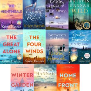 Kristin Hannah 11 Books Collection Set (The Nightingale, The Four Winds, The Great Alone, Winter Garden, Home Front, Wild and more)