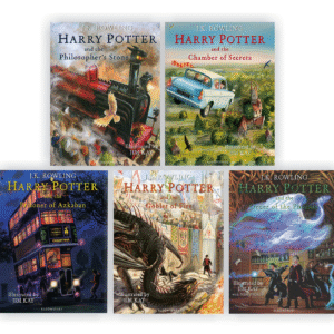 Harry Potter Illustrated Edition Books 1-5