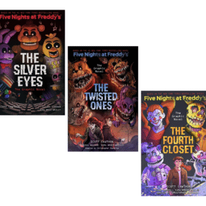 Five Nights at Freddy's Graphic Novels Books 1-3 [The Silver Eyes; The Twisted Ones and The Fourth Closet] Fazbear Frights Graphic Novels