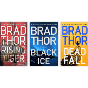 Brad Thor (The Scot Harvath Series) 3 Books collection set: Black Ice, Rising Tiger and Dead Fall
