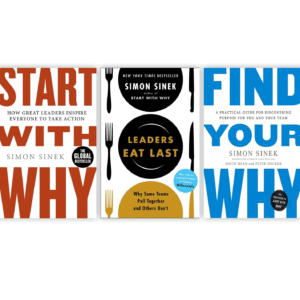 Start with Why 3 Books Set Collection (Leaders Eat Last, Start with Why, Find Your Why) Paperback 2017