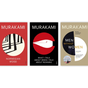 Haruki Murakami Collection 3 Books Set (Men Without Women, What I Talk About When I Talk About Running, Norwegian Wood)