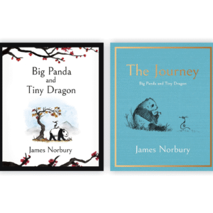 The Journey & Big Panda and Tiny Dragon By James Norbury 2 Books Collection Set